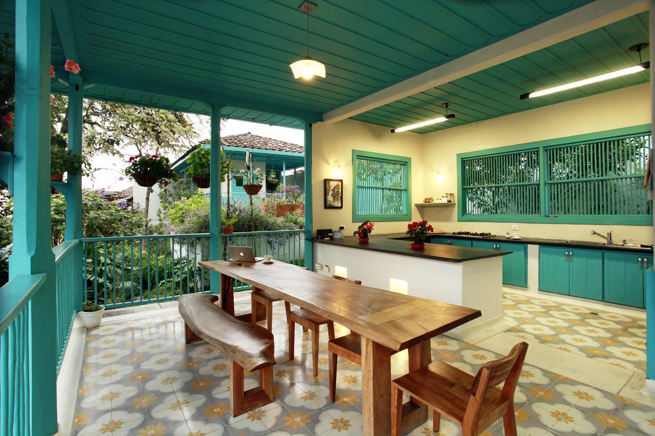 Casa De Las Dos Palmas Salento Ngoại thất bức ảnh